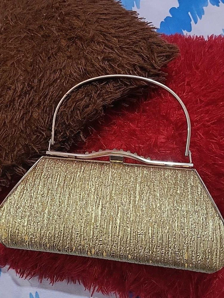Gold Clutch