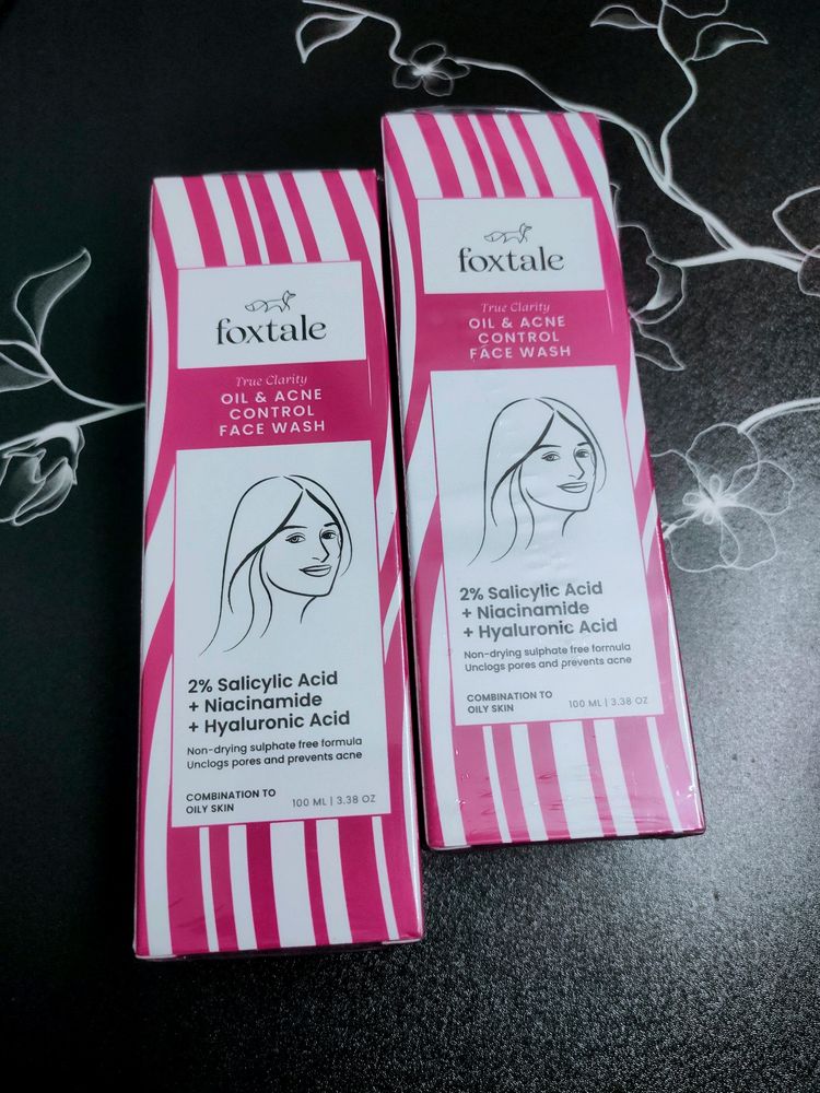 Pack Of 2 Foxtale Face wash