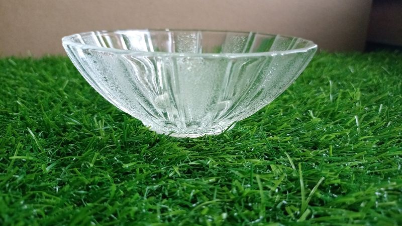 New Vintage Glass Bowl (Single Piece)