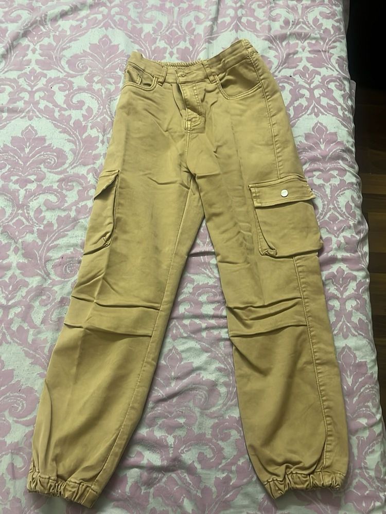 Tan Cargo Pants