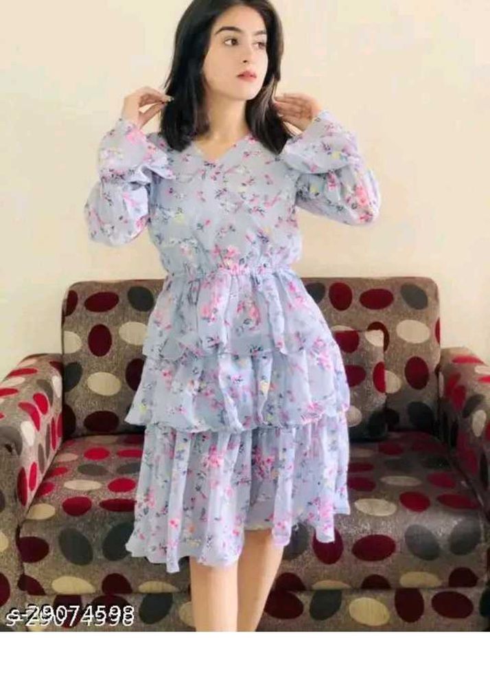 Floral Tiered Dress