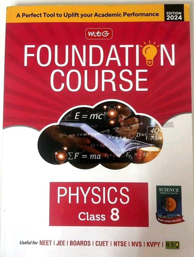 MTG Foundation Physics And Chemistry Class 8