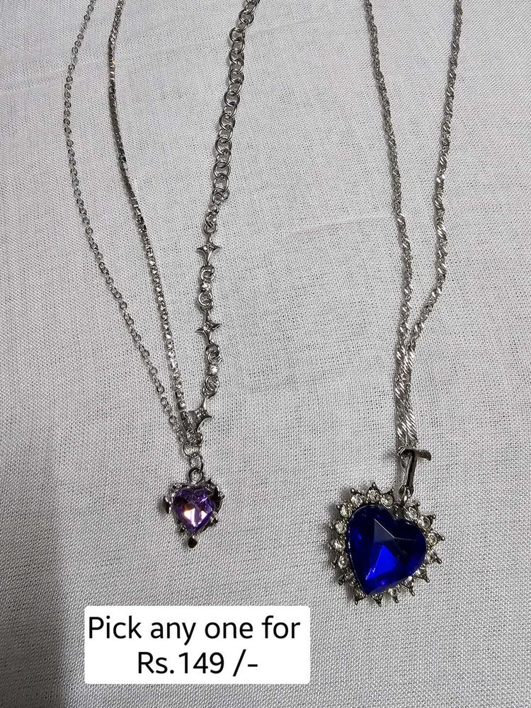 Heart Pendant Necklaces, ANTI-TARNISH