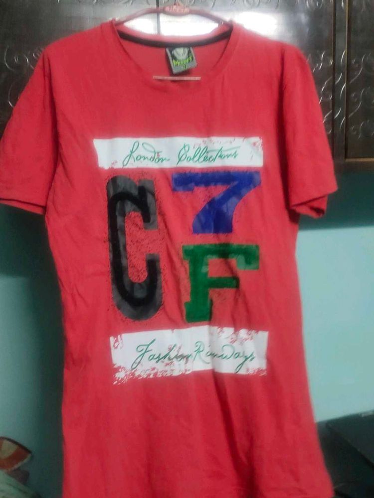 Red Regular t Shirt