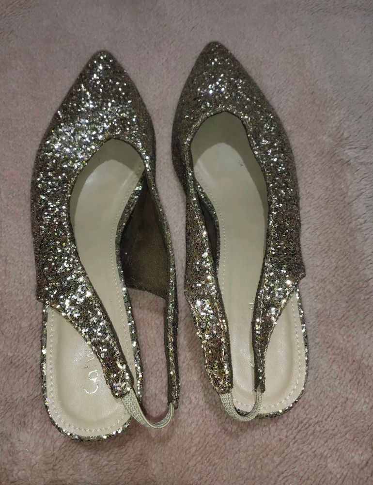 Sparkly Slingback Heels