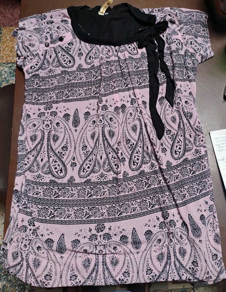 Paisley Print Dress
