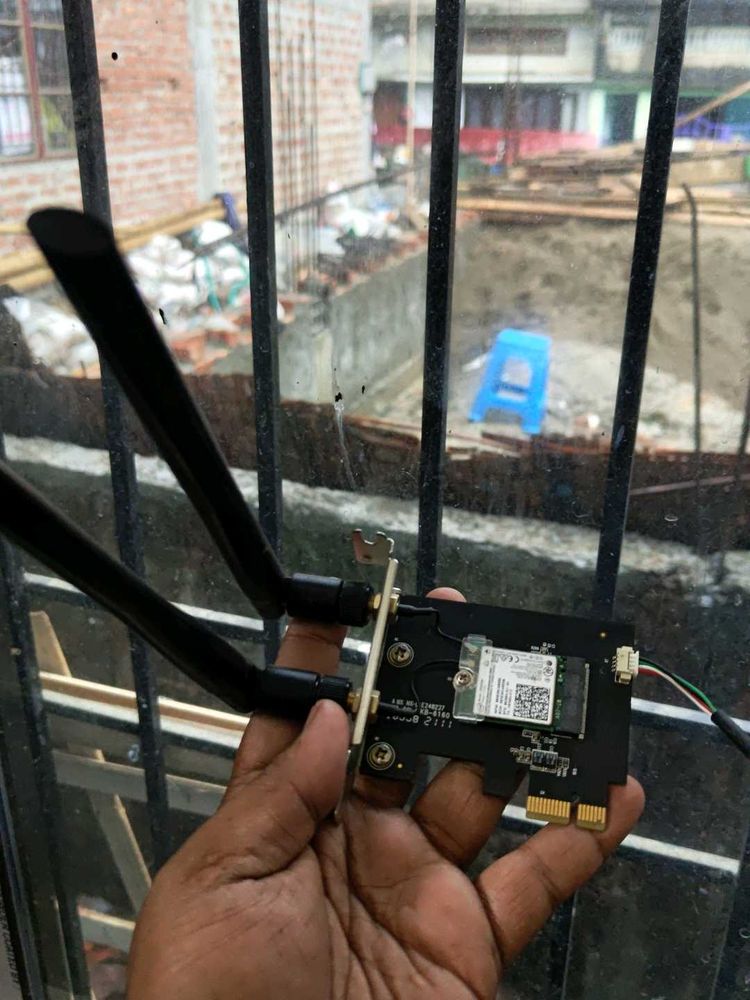 Dual WiFi + BT  &amp; Gigabit LAN Card Combo
