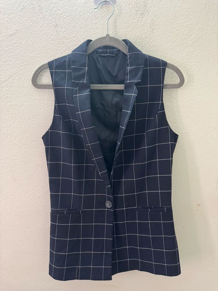 Van Heusen  Navy Waistcoat