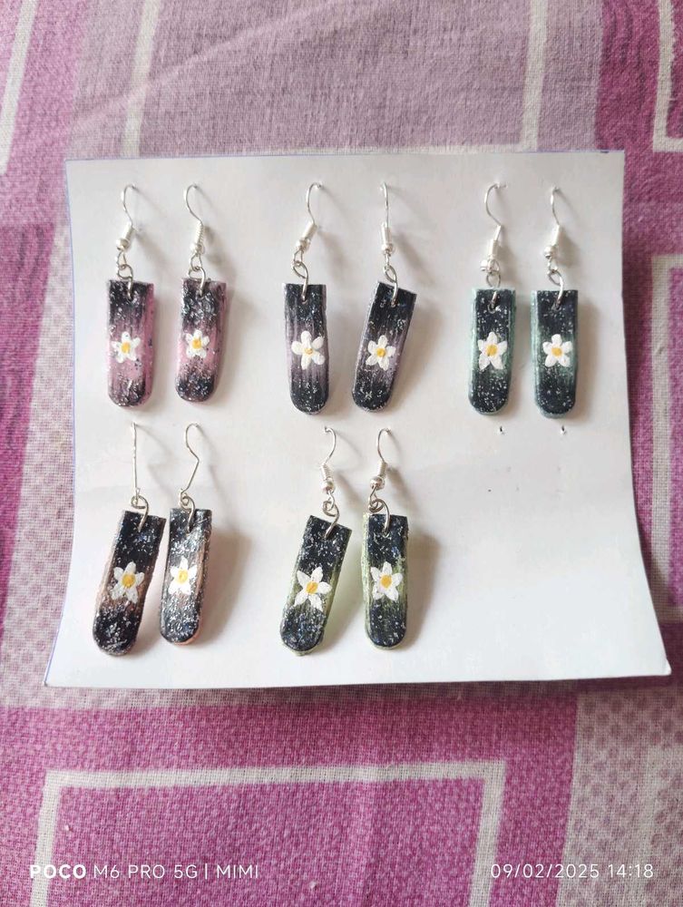 Set Of 5 Earrings