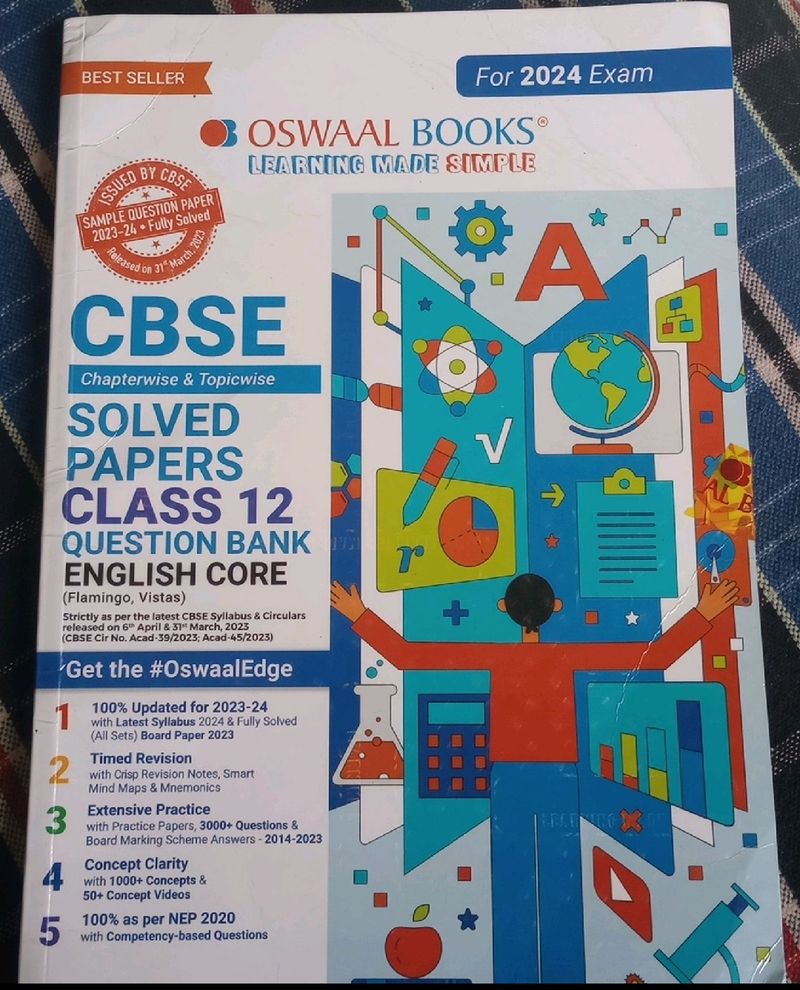 OSWAAL CBSE SOLVED PAPERS FOR CLASS 12TH