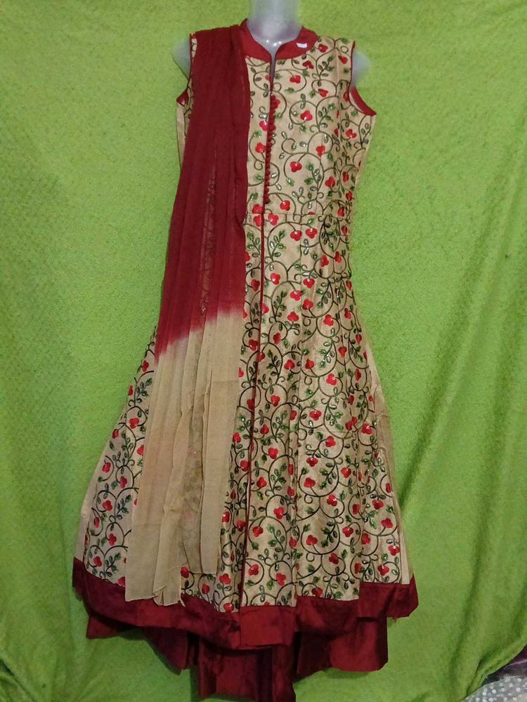 New Long Crop Top Dress