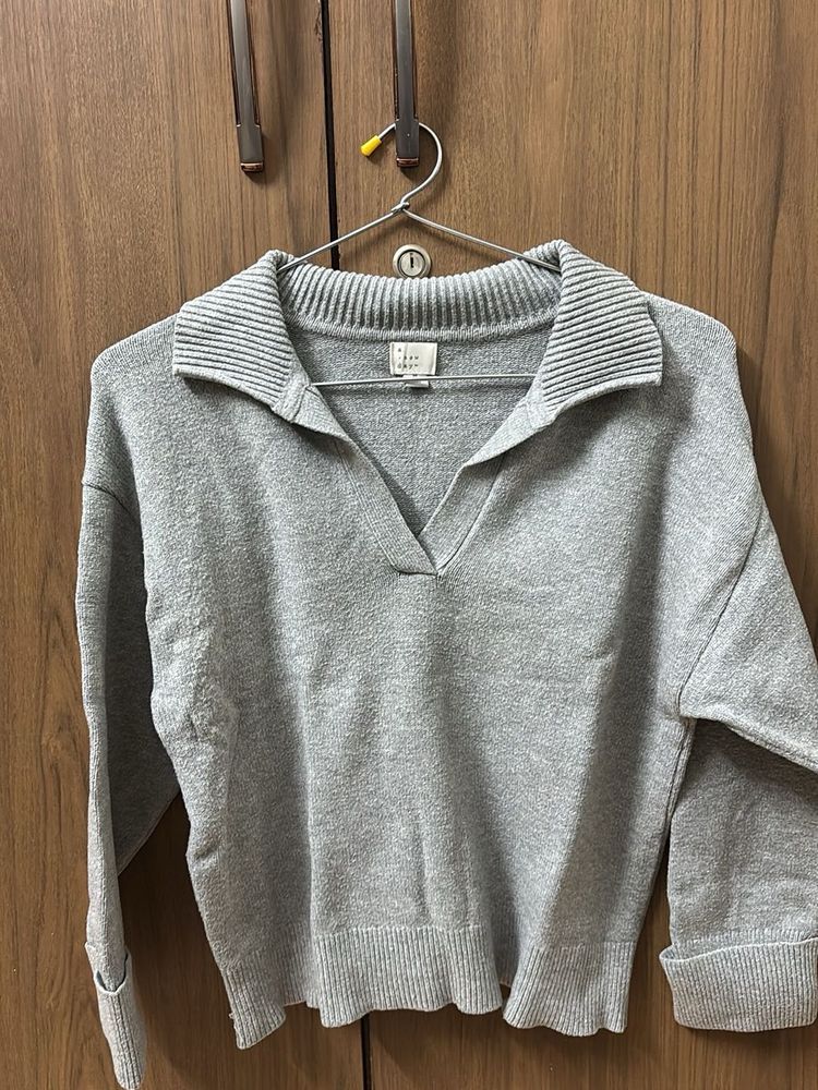 Gray Knit sweater