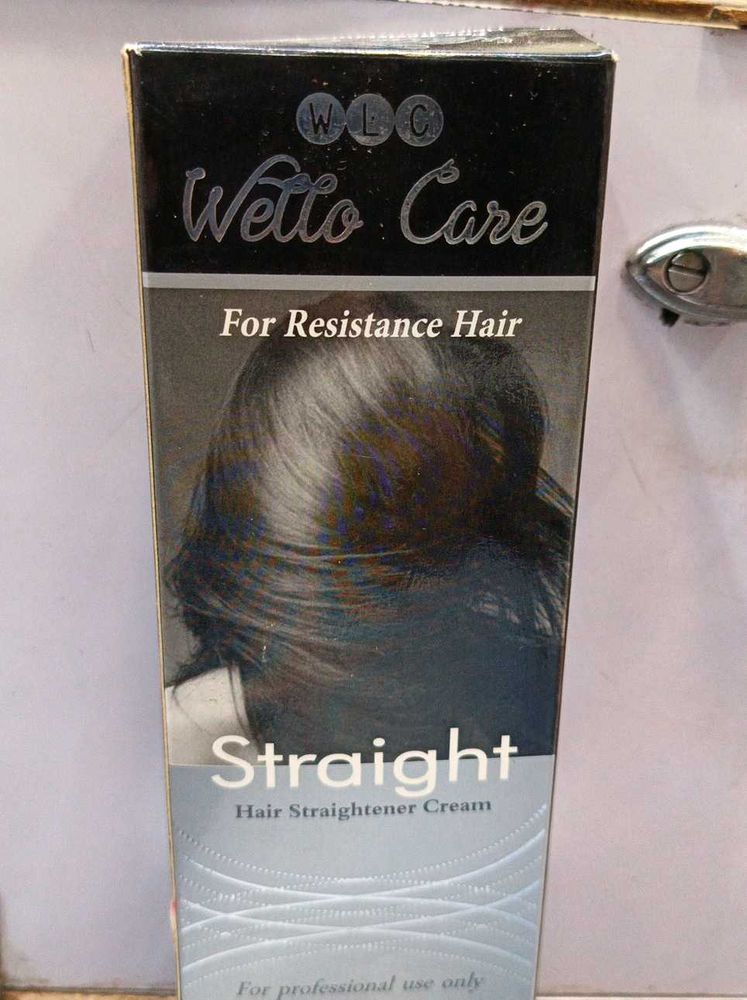 Hair Straightener Cream.