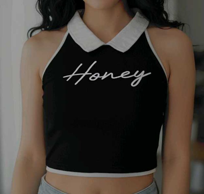 PRICE DROP!! Black And White Top