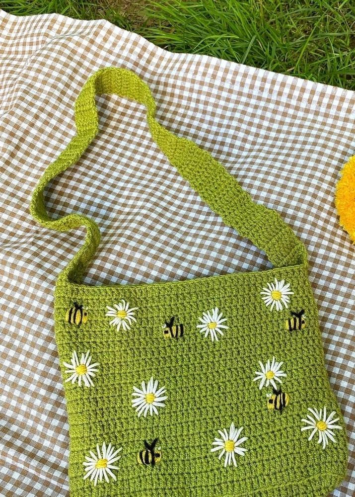 Crochet Tote Beg