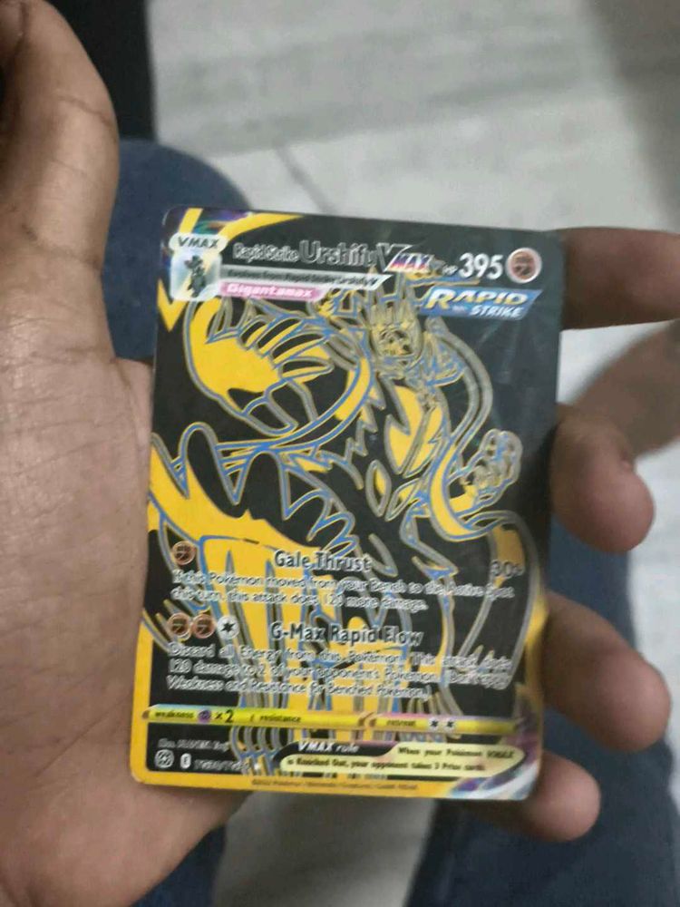 Rapid Strike Urshifu VMAX 50 card