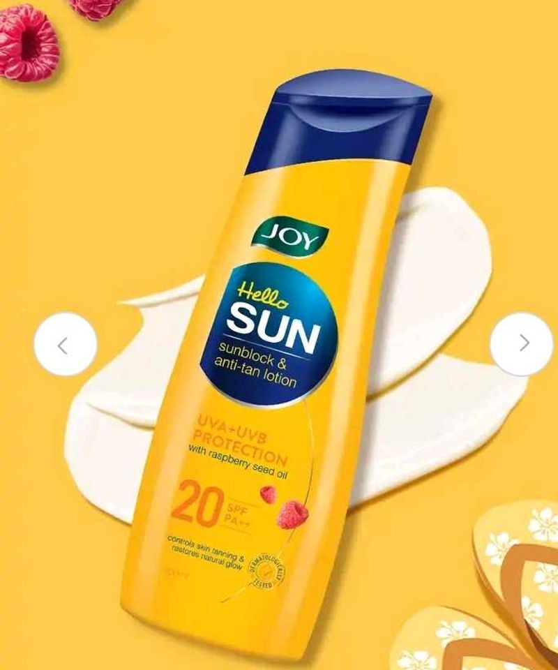 Joy Hello Sun Sunblock &amp; Anti-Tan Lotion