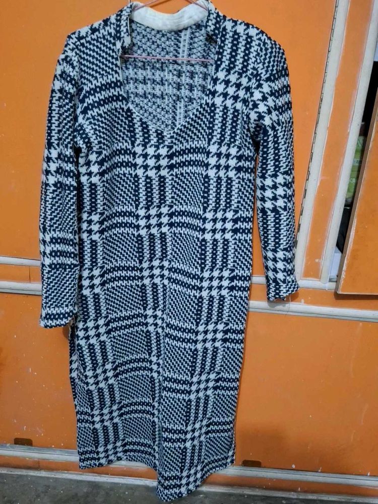 Houndstooth Dress