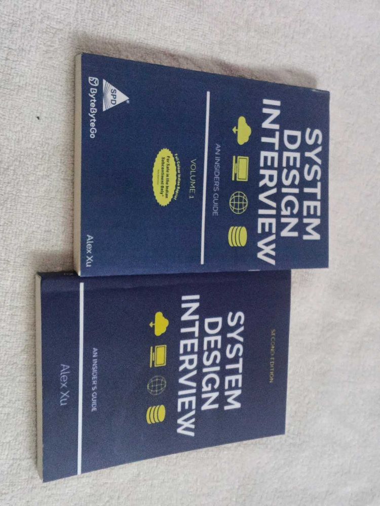 System Design Interview Books by Alex Xu