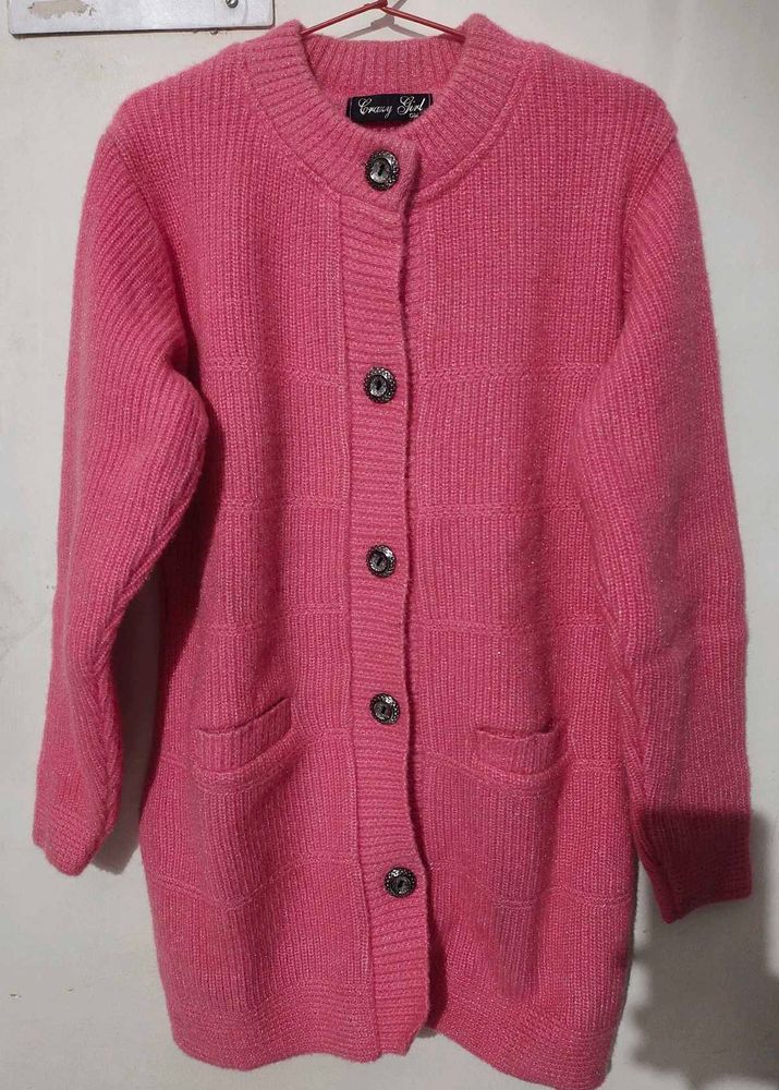 Beautiful Pink Sweater..🌷
