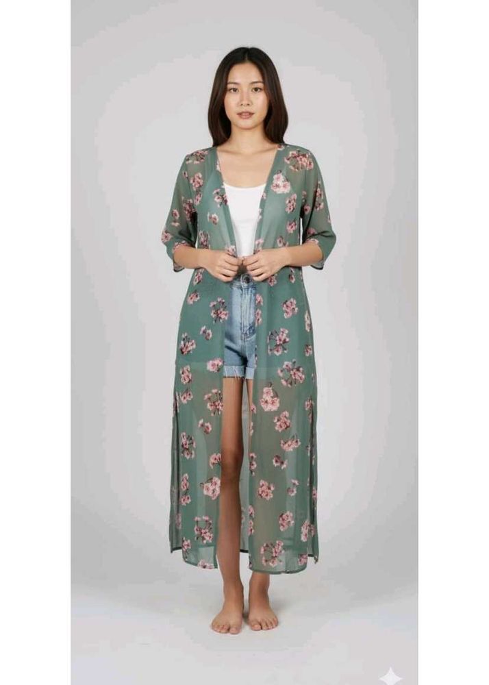 Floral Print Shrug