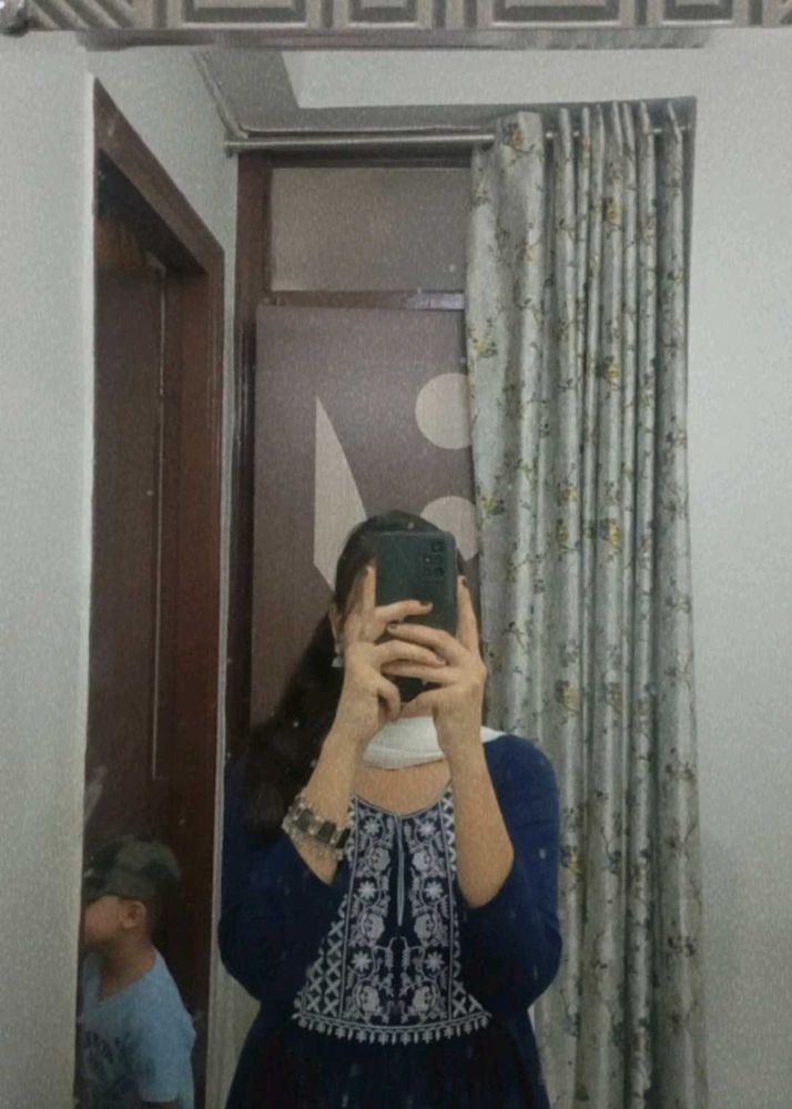 Embroidered Anarkali Kurta