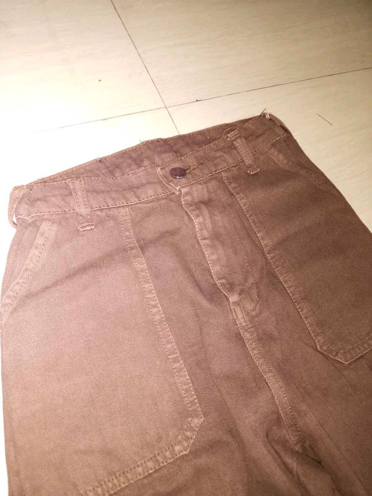 Brown Cargo Pants