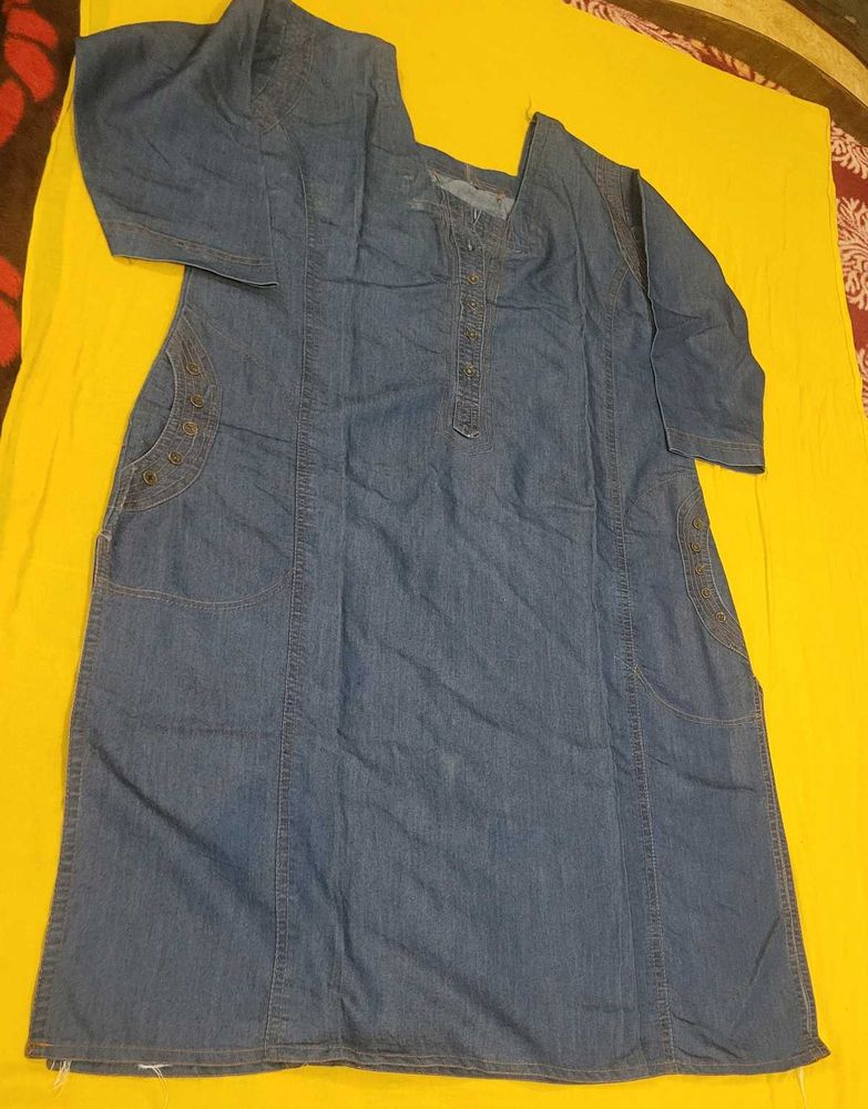 Denim kurta Dress