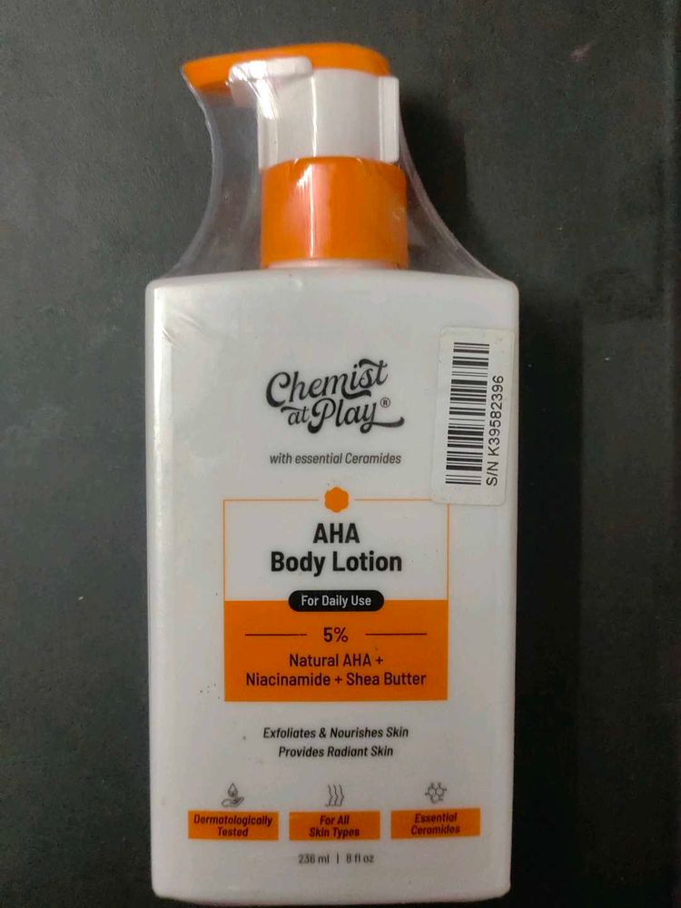 Chemist at Play AHA Body Lotion