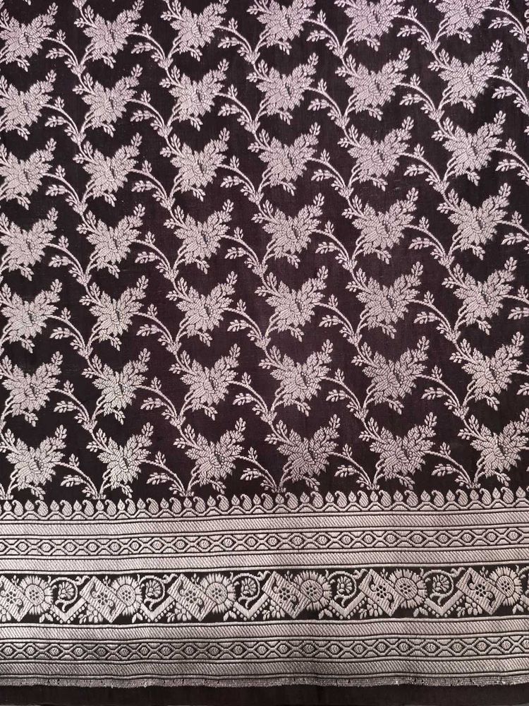 Vintage Silk Floral Fabric