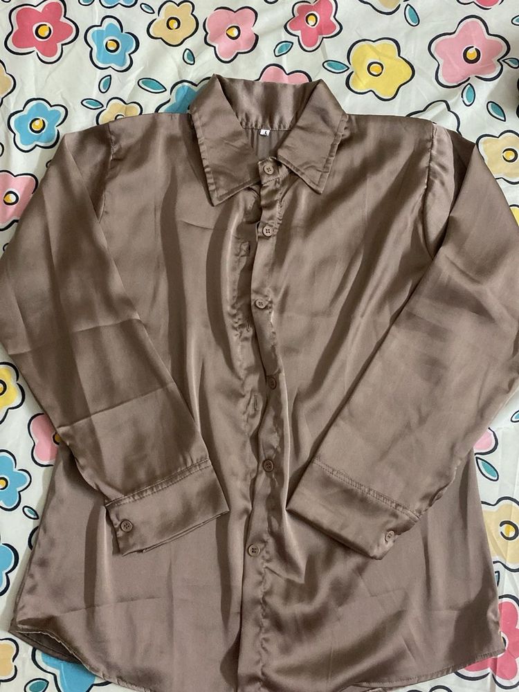 Elegant Brown Shirt