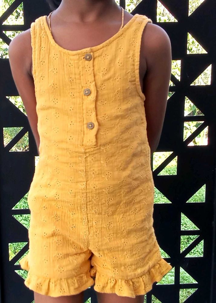 Cute Yellow Romper for kids 💛✨
