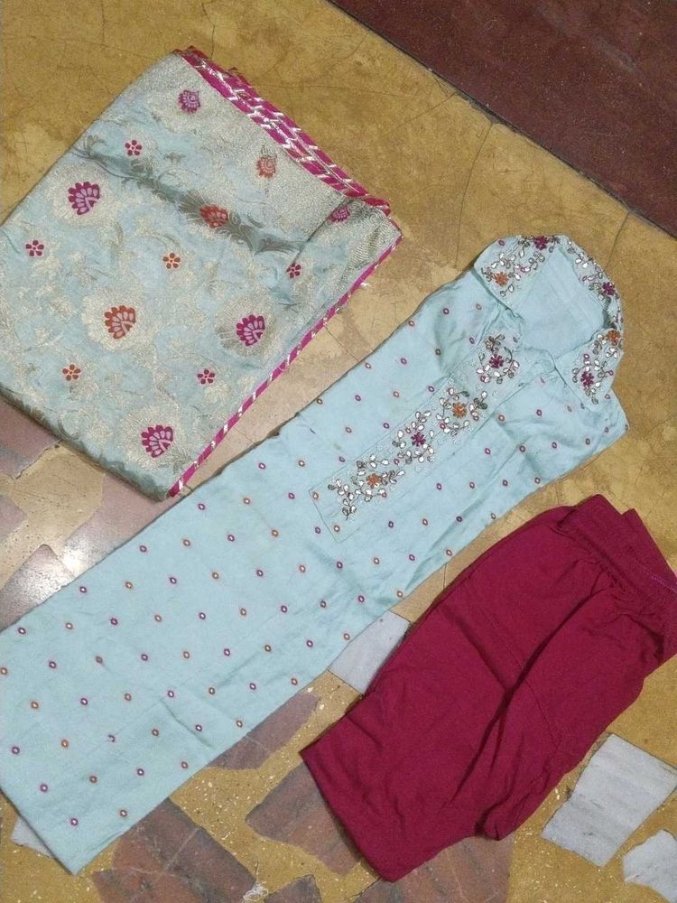 Embroidered Salwar Suit