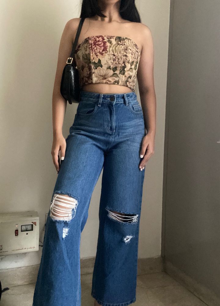 Off Duty India Baggy High Waisted Jeans