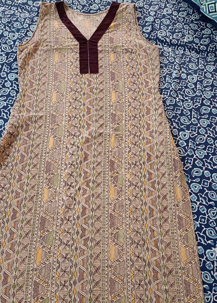 Kurti  Without Sleeves