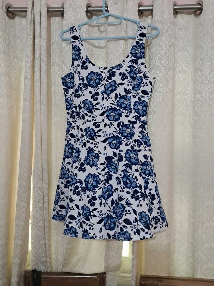 H&amp;M Floral Babydoll Dress