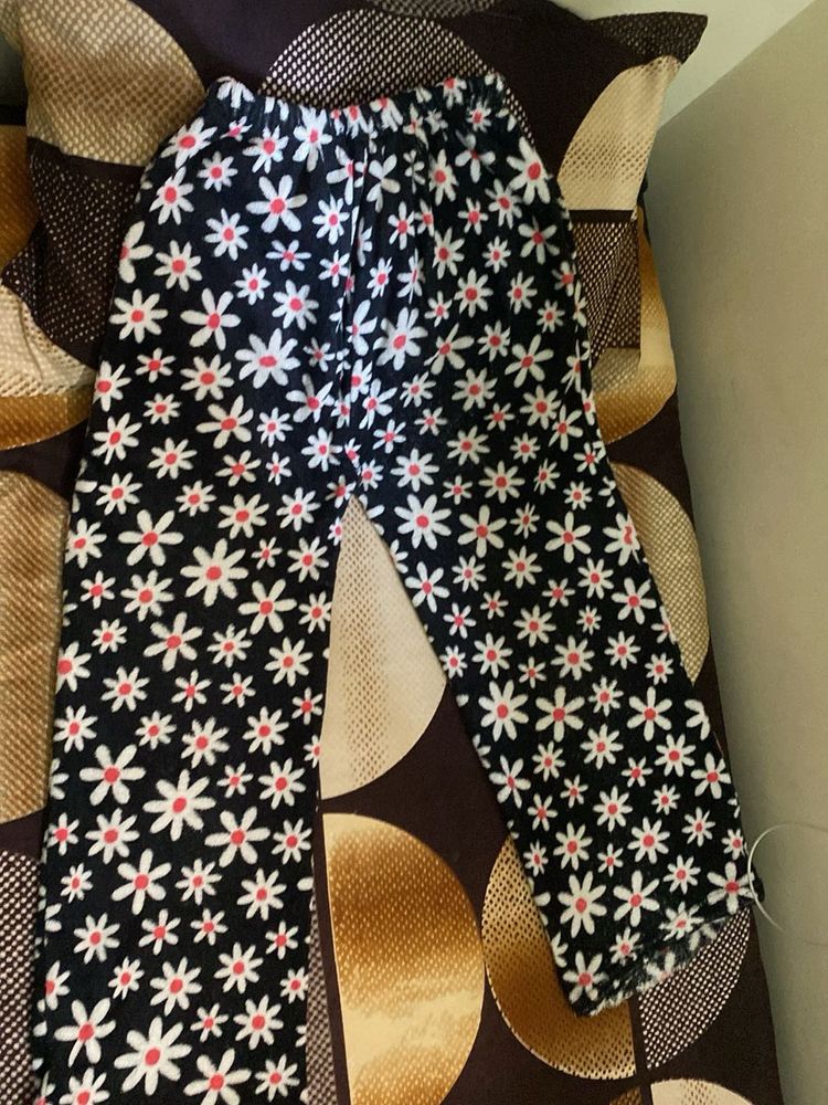 Cute Floral Print Pants