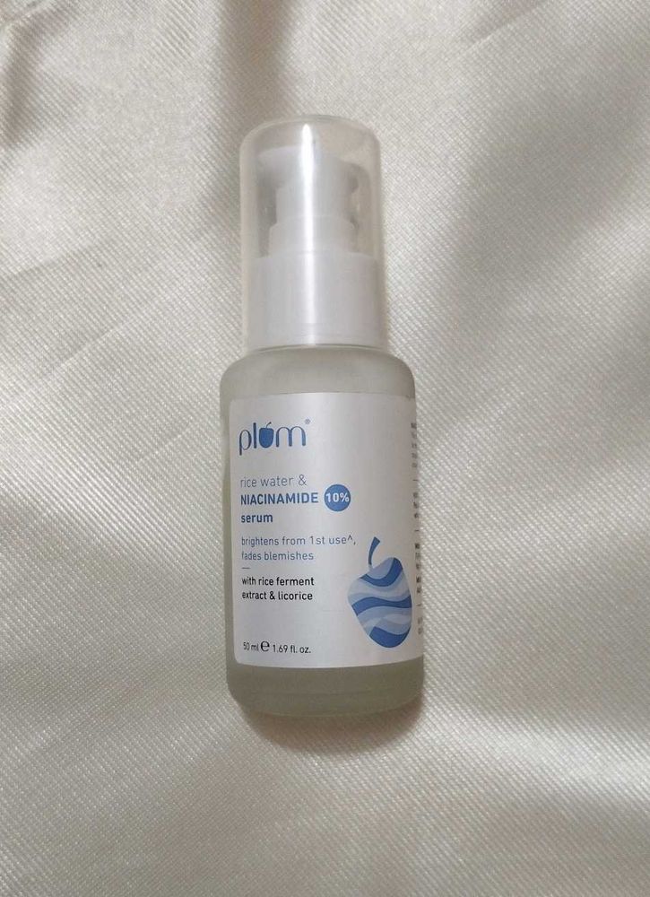 Plum Rice Water &amp; Niacinamide Serum