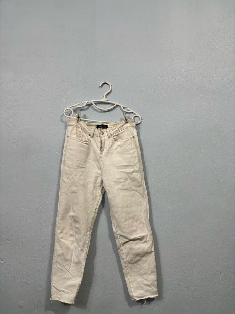 White Denim Jeans