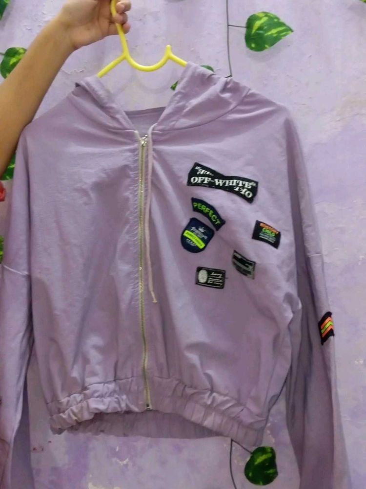 Lilac Patchwork Hoodie and joggers combo