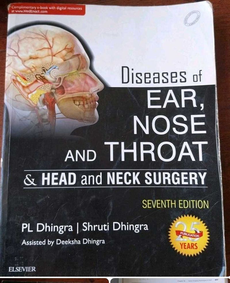 ENT +Ophthalmology Book Combo