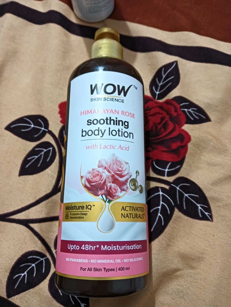 WOW Himalayan Rose Body Lotion