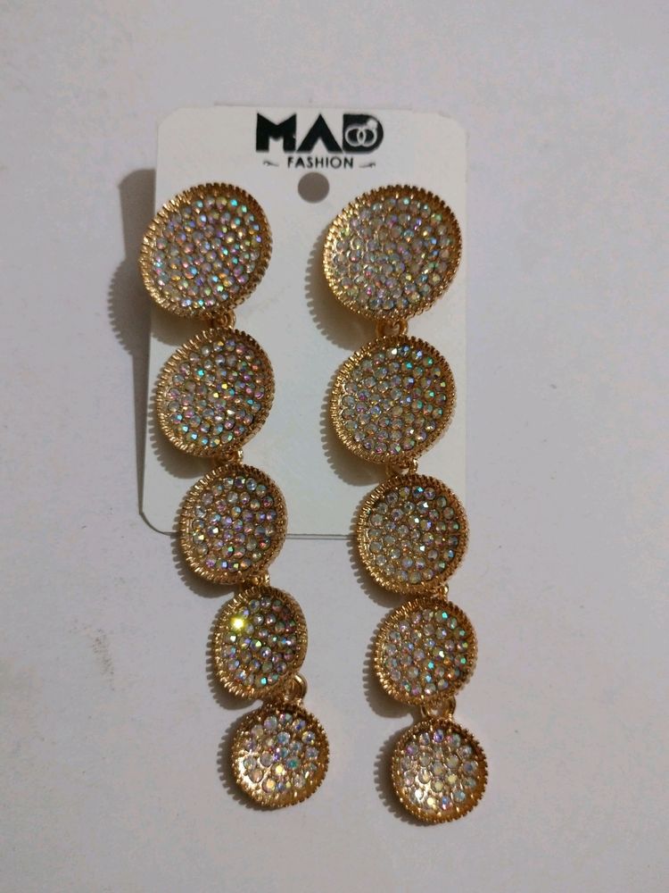 Party Wear Hanging Ear Rings
