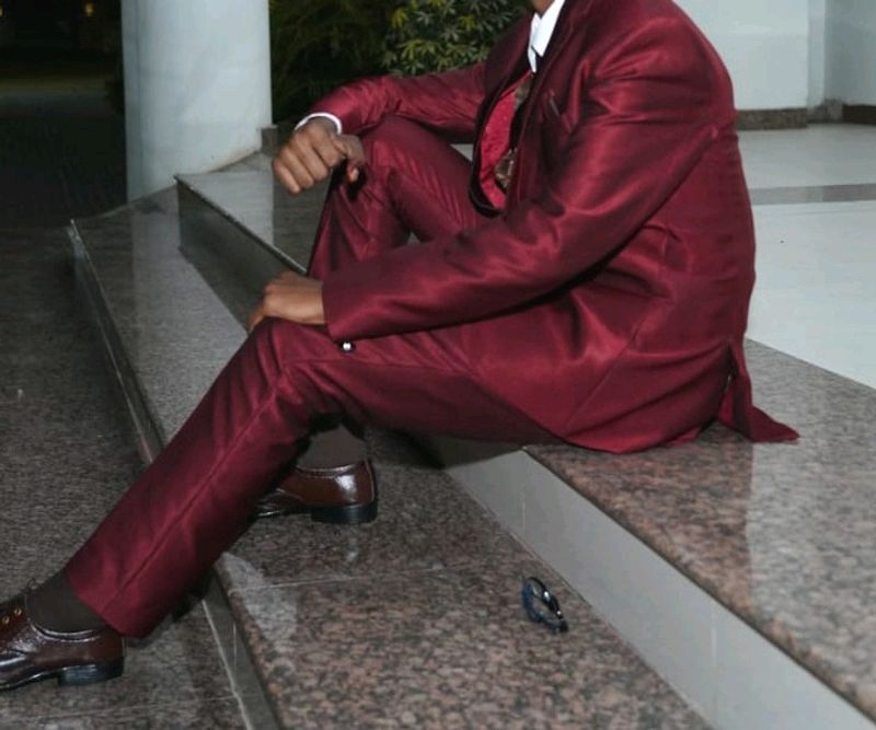 3 Piece Men Suit (Jacket, Coat, Pant &amp;Tie)