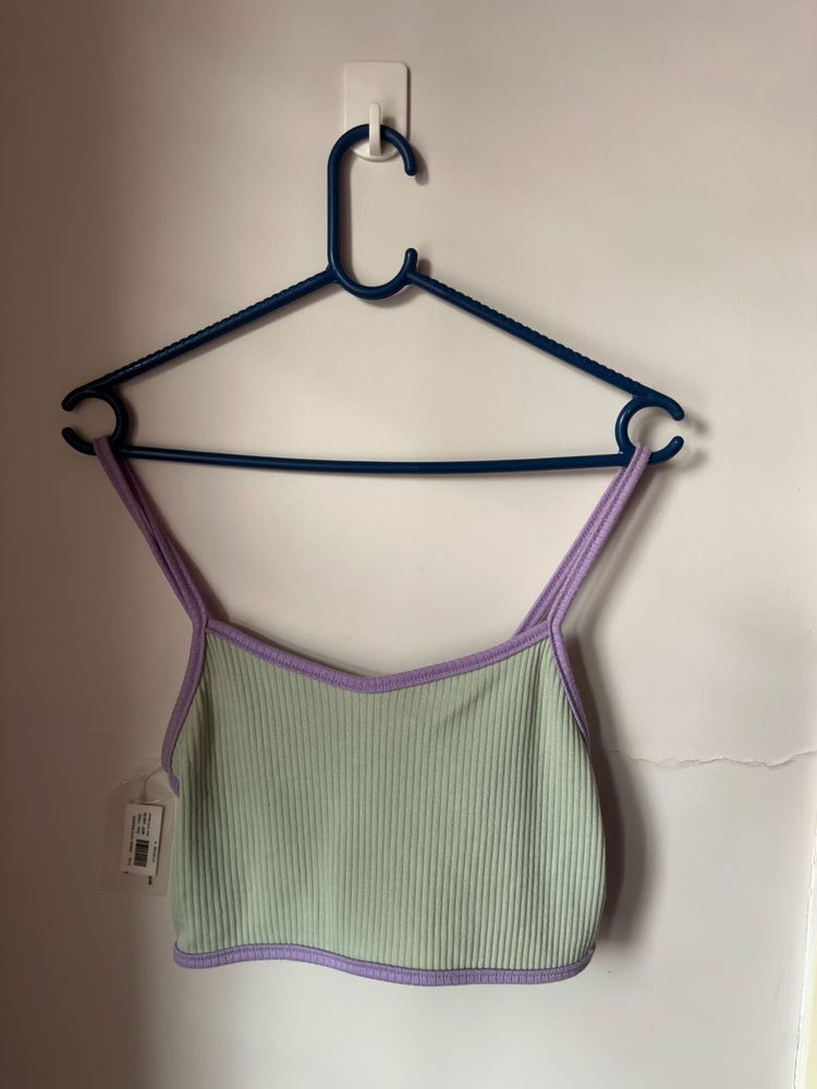 Lilac &amp; Sea Green Tank Top