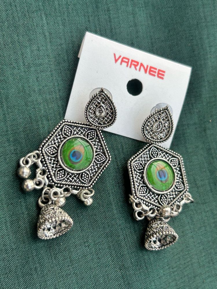 oxidised earrings