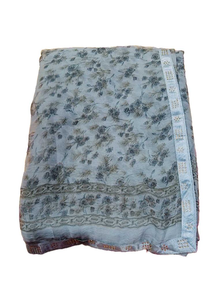 Daily Wear Chiffon Saree With Blouse