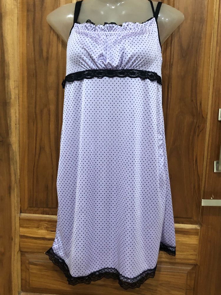 Satin Slip Dress Nightgown