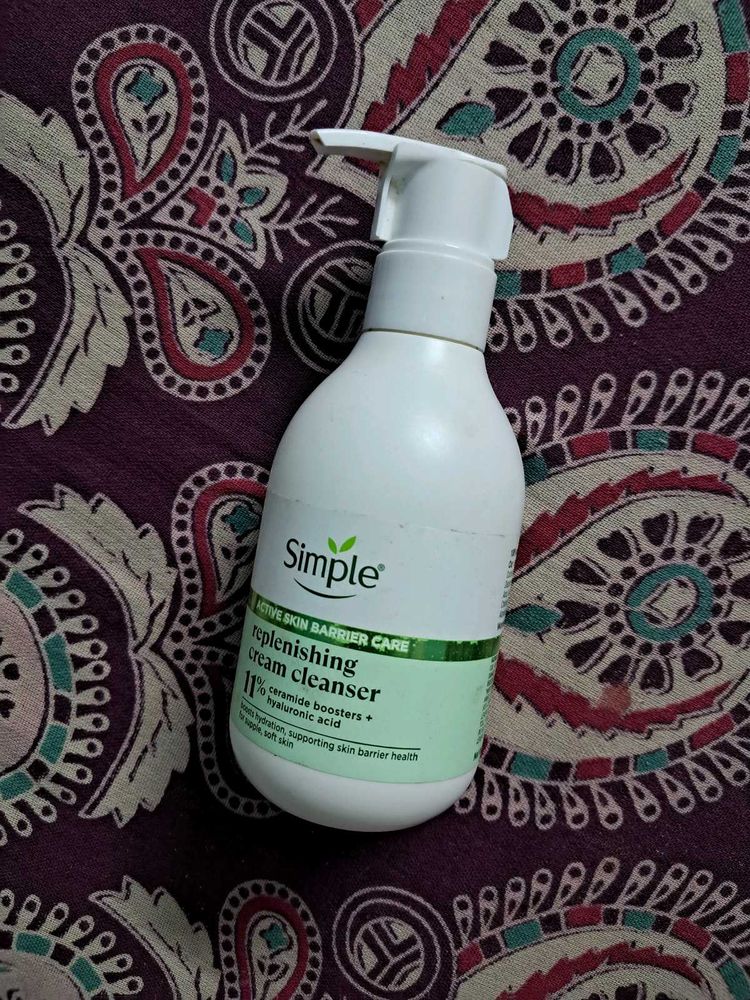 Simple Skin Barrier Cream Cleanser