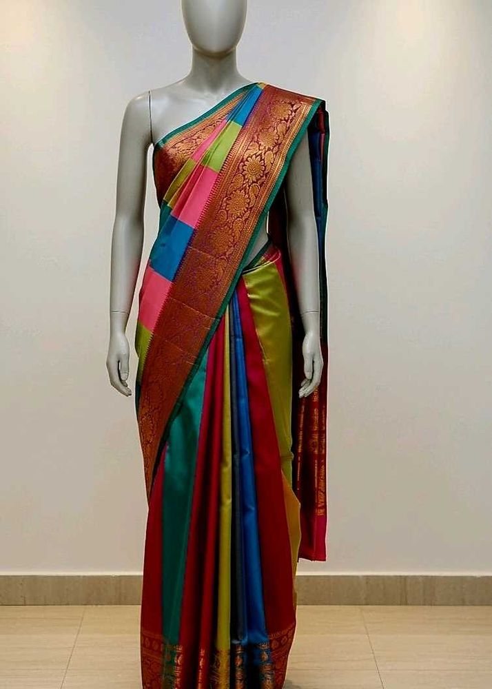 Colorful Silk Saree